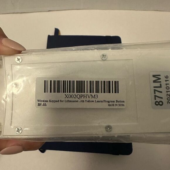 LiftMaster 877LM Garage Door Keypad Wireless New - Picture 9 of 9